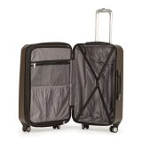 KOVČEK SCANDINAVIA POTOVALNI TRDI 60 LIT SIVE BARVE