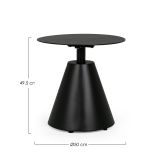 KOVINSKA MIZA BIZZOTTO ALOHA, FI 50 CM