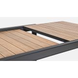 KOVINSKA MIZA BIZZOTTO BELMAR, 160-240X100 CM