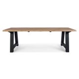 KOVINSKA MIZA BIZZOTTO ROLLAND, 240X100 CM