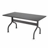 KOVINSKA MIZA SCAB ACHILLE 160X80 CM, ANTRACIT