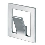 KOVINSKA OBEŠALNA KLJUKA HETTICH DIY, 60X70X20 MM, IZGLED ALUMINIJ