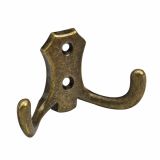 KOVINSKI OBEŠALNIK 2 KLJUKI HETTICH DIY, 77X47X31 MM, BRUNIRAN