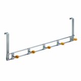 KOVINSKA OBEŠALNA KLJUKA HETTICH DIY ZA NA VRATA, PET KLJUK ALU, LESEN ZAKLJUČEK