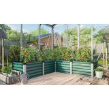 KOVINSKA VISOKA GREDA VITAVIA LINUS IN&OUT 401 M MORSKA TRAVA/ALUM.