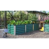 KOVINSKA VISOKA GREDA VITAVIA LINUS IN&OUT 401 S MORSKA TRAVA/ALUM.
