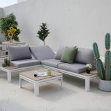 KOVINSKA VRTNA GARNITURA MQ MONO, KOTNA 3 DELNA