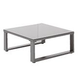 KOVINSKA VRTNA GARNITURA NATERIAL SET LYRA + MIZICA SIVA ALU