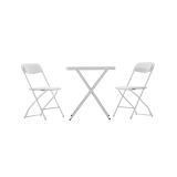 KOVINSKA VRTNA GARNITURA NEWSTORM ARUBA 3 - DELNA BELA