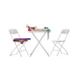 KOVINSKA VRTNA GARNITURA NEWSTORM ARUBA 3 - DELNA BELA