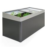 KOVINSKA VRTNA GREDA BIOHORT SAMO POVEČANJE OKVIRJA 2X1 101X200X23 CM