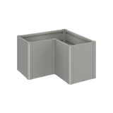KOVINSKA VRTNA GREDA BIOHORT 102X102X61 CM BELVEDERE MIIDI L100