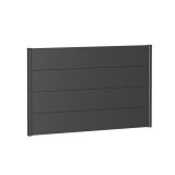 KOVINSKA VRTNA GREDA BIOHORT 4.4X145X91 CM PANELI BREZ AKRILNEGA STEKLA