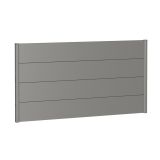 KOVINSKA VRTNA GREDA BIOHORT 4.4X180X91 CM PANELI BREZ AKRILNEGA STEKLA