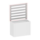 KOVINSKA VRTNA GREDA BIOHORT 4X102X91 CM REŠETKE 100