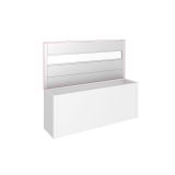 KOVINSKA VRTNA GREDA BIOHORT 4X201X91 CM PANELI Z AKRILNIM STEKLOM 2M