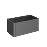 KOVINSKA VRTNA GREDA BIOHORT 53X102X45 CM BELVEDERE MINI 100