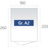 KOVINSKA VRTNA HIŠKA BIOHORT 260X180 CM AVANTGARDE DVOJNA VRATA