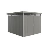 KOVINSKA VRTNA HIŠKA BIOHORT 275X315 CM HIGHLINE H5 DVOJNA VRATA