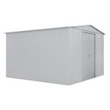 KOVINSKA VRTNA HIŠKA GLOBEL DREAM 1010 SREBRNA Š296 X G300 X V203 CM