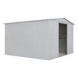 KOVINSKA VRTNA HIŠKA GLOBEL DREAM 1010 SREBRNA Š296 X G300 X V203 CM