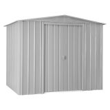 KOVINSKA VRTNA HIŠKA GLOBEL DREAM 86 SREBRNA Š234 X G175 X V198 CM