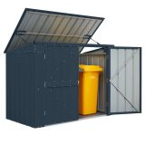 KOVINSKA VRTNA HIŠKA GLOBEL EASY ZA 2-3 SMETNJAKE Š171 X G96 X V131.5 CM