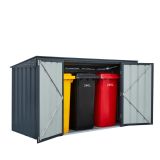 KOVINSKA VRTNA HIŠKA GLOBEL EASY ZA 3-4 SMETNJAKE Š233 X G96 X V131.6 CM