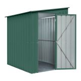 KOVINSKA VRTNA HIŠKA GLOBEL LEANTO 56 ZELENA Š145 X G172 X V204 CM