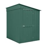KOVINSKA VRTNA HIŠKA GLOBEL LEANTO 56 ZELENA Š145 X G172 X V204 CM