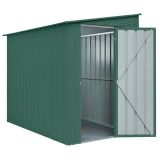 KOVINSKA VRTNA HIŠKA GLOBEL LEANTO 58 ZELENA Š145 X G234 X V204 CM