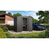 KOVINSKA VRTNA HIŠKA GLOBEL TOWER 86 ANTRACIT Š234 X G175 X V198 CM