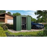 KOVINSKA VRTNA HIŠKA GLOBEL TOWER 86 ZELENA Š234 X G175 X V220 CM