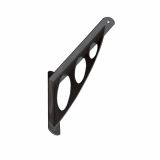 KOVINSKI NOSILEC POLICE DOMAX 194X200X26 MM, ČRN WAO190C