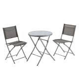 KOVINSKI STOL NATERIAL EMYS TEKSTIL T. SIV ZLOŽLJIV