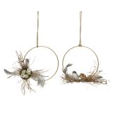 KOVINSKI VENEC Z GNEZDOM, SORT