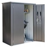 KOVINSKI ZABOJ BIOHORT 132X87X181 CM OMARICA ROMEO LHIGH TEM.SIVA