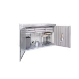 KOVINSKI ZABOJ BIOHORT 200X84X127 CM V 200 HIGHBOARD METALIK SREBRNA