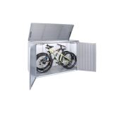 KOVINSKI ZABOJ BIOHORT 200X84X127 CM V 200 HIGHBOARD METALIK SREBRNA