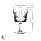KOZAREC ZA DRUGE PIJAČE PASABACHE 260 ML ELYSIA KELIH 4/1 COCKTAIL