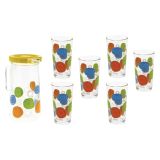 KOZAREC ZA VODO/SOK 7/1; 6 KOZARCEV IN VRČ FRIDA