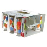 KOZAREC ZA VODO/SOK 7/1; 6 KOZARCEV IN VRČ FRIDA