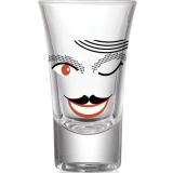 KOZAREC ZA ŽGANJE STEKLARNA HRASTNIK 6 CL SPIRIT HAPPY Z DEKORJEM