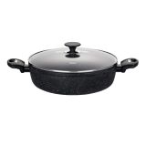 KOZICA ELO 28 CM GRANIT EVOLUTION S STEKLENIM POKROVOM