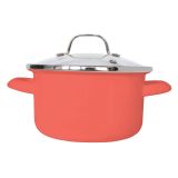 LONEC / KOZICA ENAMELIE KOZICA 2.75 L 18 CM ZOJA VISOKA S POKROVOM