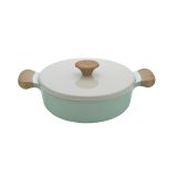 KOZICA ENAMELIE 26 CM 3.7 L SELENE NIZKA S POKROVOM