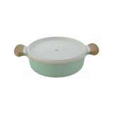 KOZICA ENAMELIE 26 CM 3.7 L SELENE NIZKA S POKROVOM