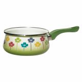 KOZICA METALAC 16 CM 1.85 L ROŽICA Z DOLGIM ROČAJEM