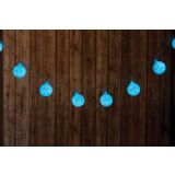 LUČKE MQ KROGLE S SNEŽINKAMI 5.5 CM BELE BARVE