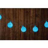 LUČKE MQ KROGLE S SNEŽINKAMI 5.5 CM BELE BARVE